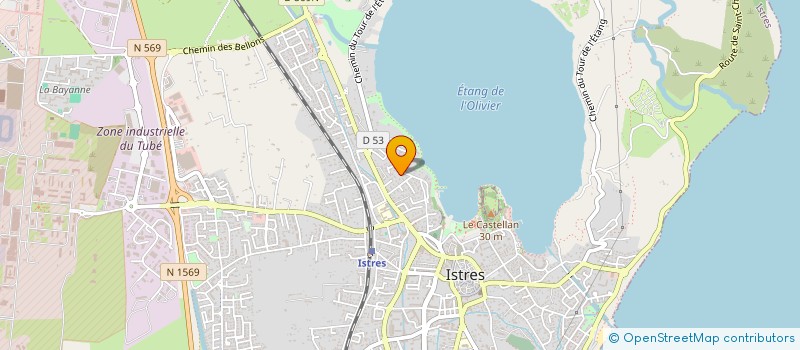 localisation de l'entreprise MADAME ANGELINA CALVISI  ISTRES