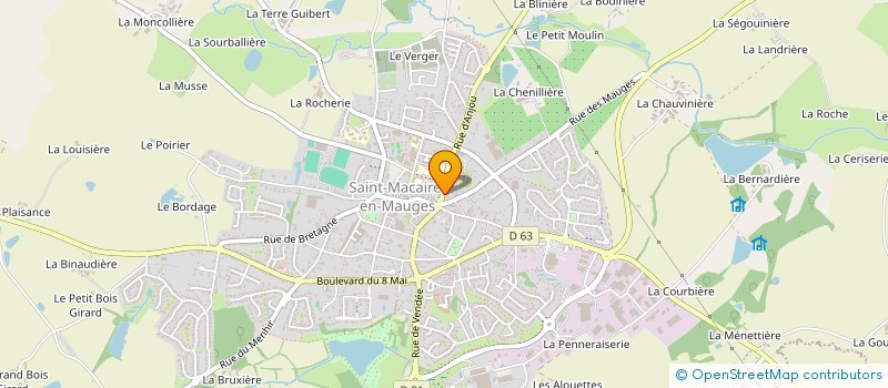 localisation de l'entreprise MADAME ANGELINA CARTEAU à BEAUPREAU-EN-MAUGES