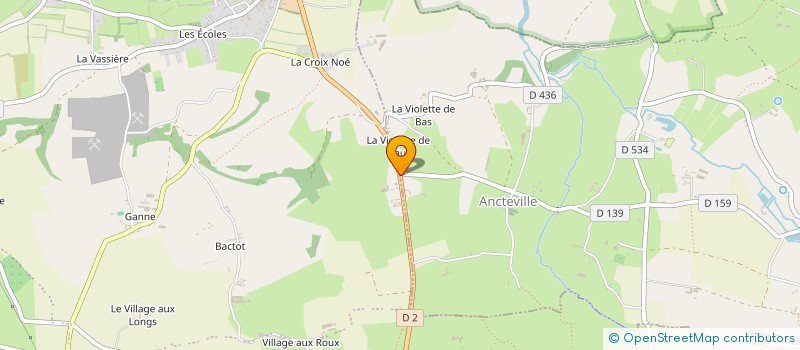 localisation de l'entreprise MADAME ANGELINA DELAHAYE  SAINT-SAUVEUR-VILLAGES