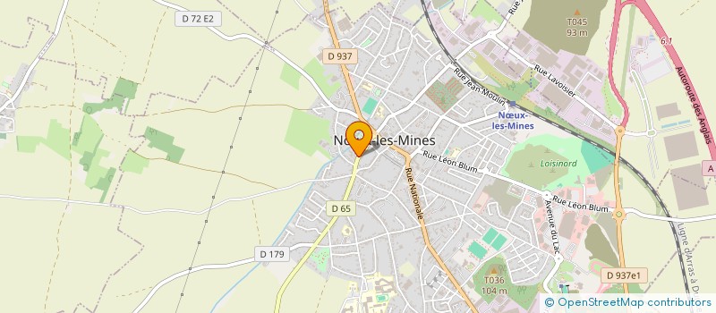 localisation de l'entreprise MADAME ANGELINA DELSAUX  NUX-LES-MINES