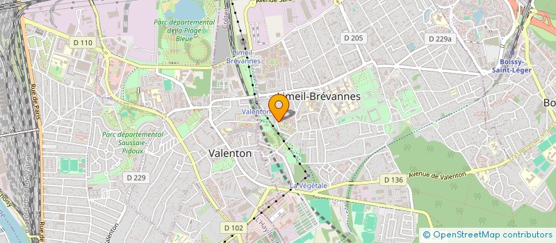 localisation de l'entreprise MADAME ANGELINA DI-FOLCO  LIMEIL-BREVANNES