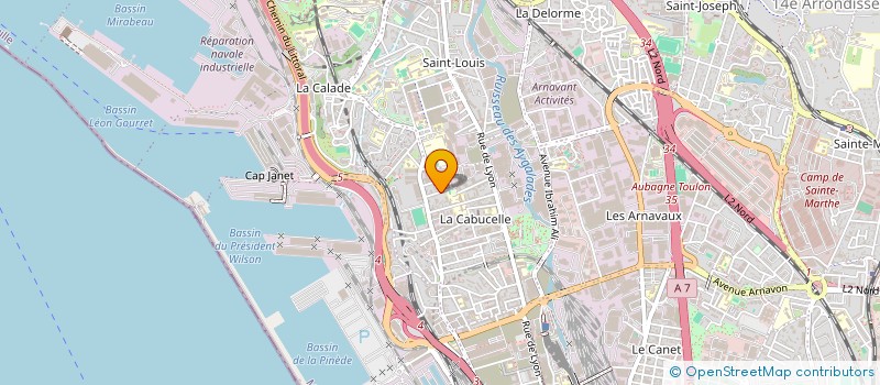 localisation de l'entreprise MADAME ANGELINA DUCOLI à MARSEILLE