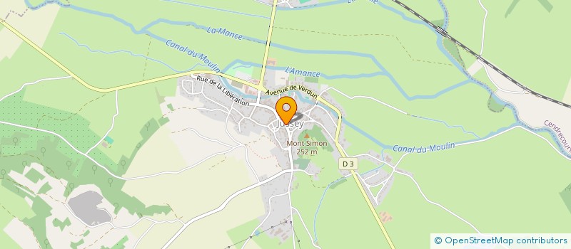 localisation de l'entreprise MADAME ANGELINA DUFILS  JUSSEY