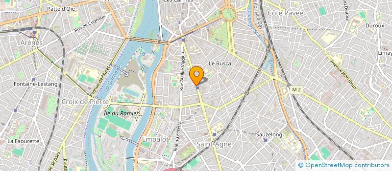 localisation de l'entreprise MADAME ANGELINA DURAND  TOULOUSE