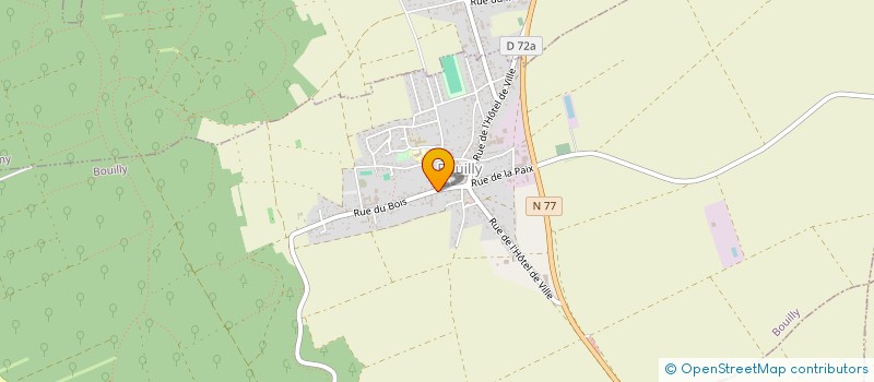 localisation de l'entreprise MADAME ANGELINA ESTEVES  BOUILLY