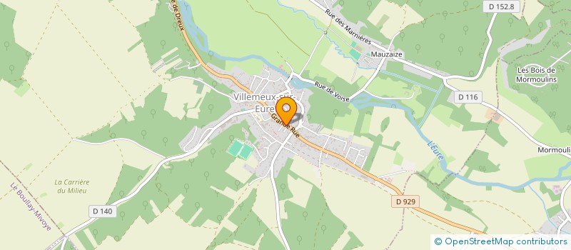 localisation de l'entreprise MADAME ANGELINA FOLSI à VILLEMEUX-SUR-EURE