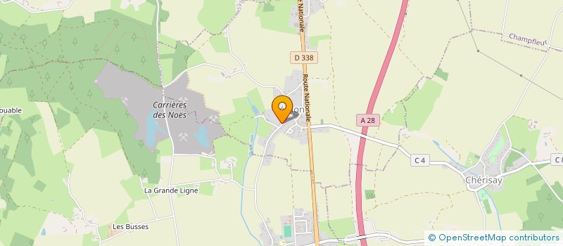 localisation de l'entreprise MADAME ANGELINA GENISSON  BETHON