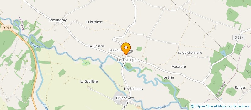 localisation de l'entreprise MADAME ANGELINA GIRARD à LE TRANGER