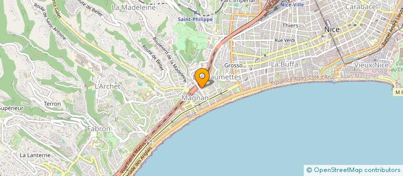 localisation de l'entreprise MADAME ANGELINA GOSTEVA à NICE