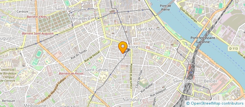 localisation de l'entreprise MADAME ANGELINA GRISHENKO  BORDEAUX