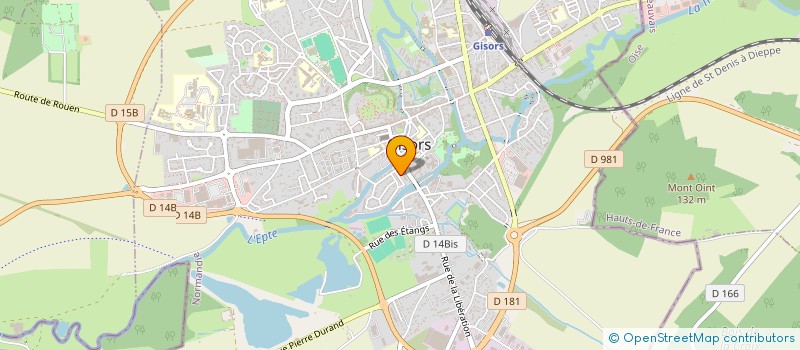 localisation de l'entreprise MADAME ANGELINA GUENANE  GISORS