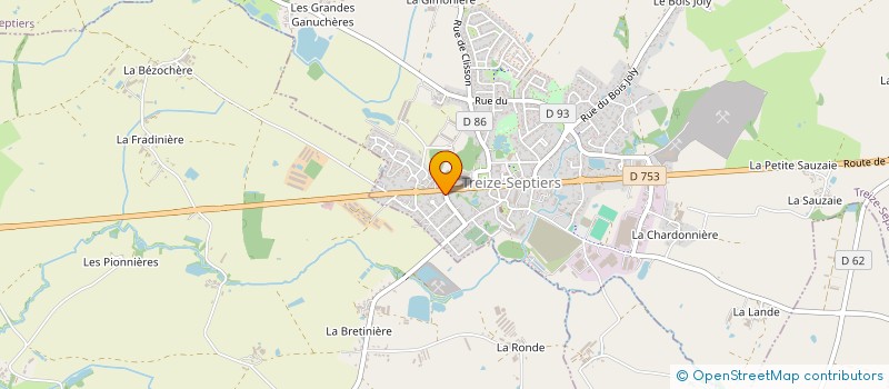localisation de l'entreprise MADAME ANGELINA HERBERT à MONTAIGU-VENDEE
