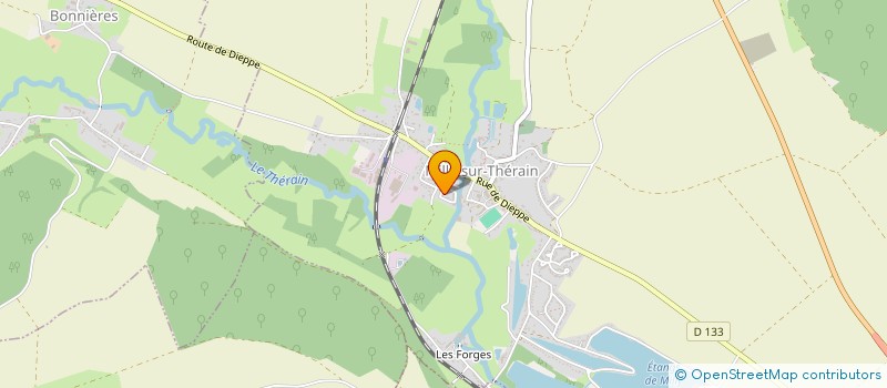 localisation de l'entreprise MADAME ANGELINA HIBON  MILLY-SUR-THERAIN