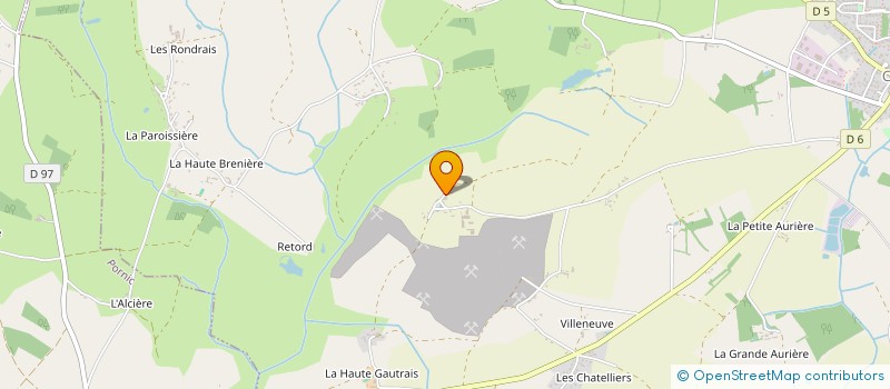 localisation de l'entreprise MADAME ANGELINA LEHOURS  CHAUVE