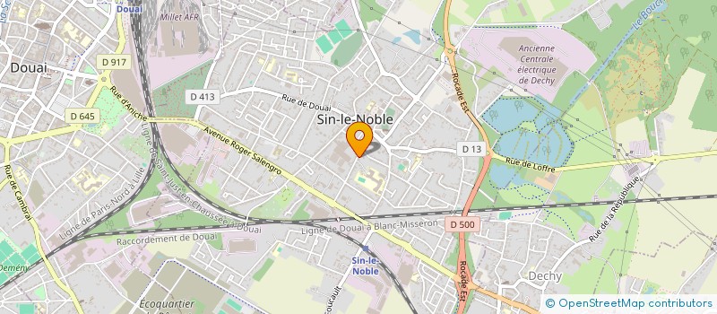 localisation de l'entreprise MADAME ANGELINA LOBRY à SIN-LE-NOBLE