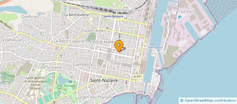 localisation de l'entreprise MADAME ANGELINA MORICE à SAINT-NAZAIRE