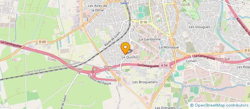 localisation de l'entreprise MADAME ANGELINA OLIVEIRA  SALON-DE-PROVENCE