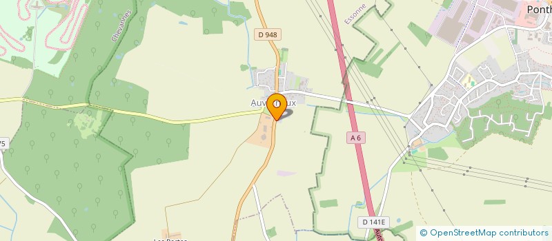 localisation de l'entreprise MADAME ANGELINA OLIVEIRA DA SILVA  AUVERNAUX