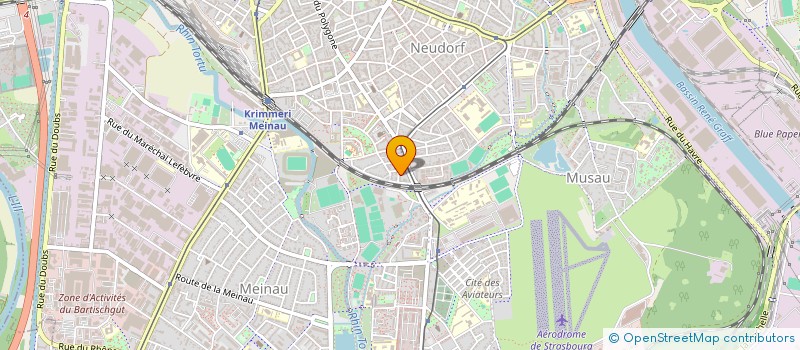 localisation de l'entreprise MADAME ANGELINA PANZA à STRASBOURG