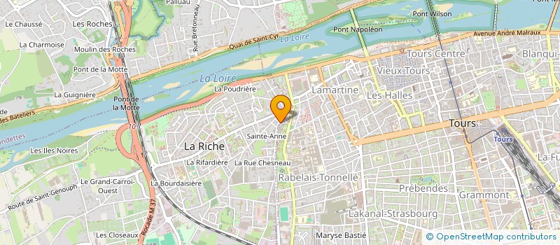 localisation de l'entreprise MADAME ANGELINA PEROT  LA RICHE