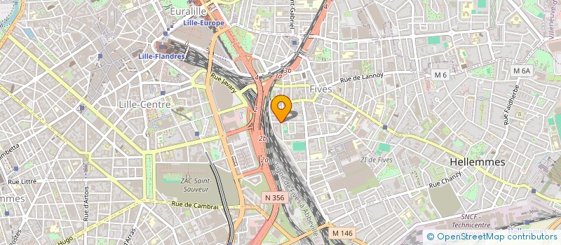 localisation de l'entreprise MADAME ANGELINA PERUS à LILLE