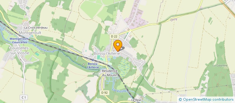 localisation de l'entreprise MADAME ANGELINA PINTO MENDES  BOISSY-L'AILLERIE