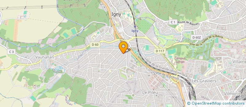 localisation de l'entreprise MADAME ANGELINA RABBOLINI  IGNY