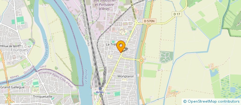 localisation de l'entreprise MADAME ANGELINA RADOSAVLJEVIC  ARLES