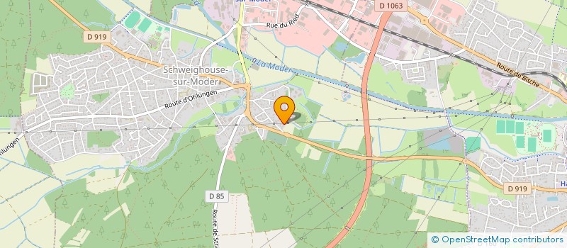 localisation de l'entreprise MADAME ANGELINA REINHARDT  SCHWEIGHOUSE-SUR-MODER