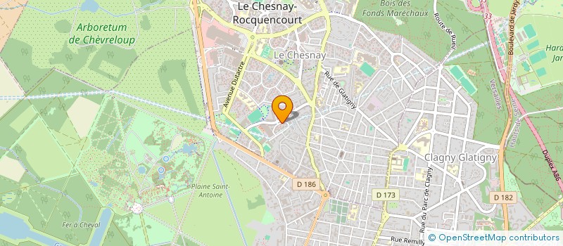 localisation de l'entreprise MADAME ANGELINA ROSAENZ à LE CHESNAY-ROCQUENCOURT