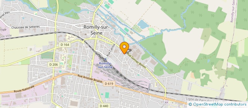 localisation de l'entreprise MADAME ANGELINA RUSSO à ROMILLY-SUR-SEINE