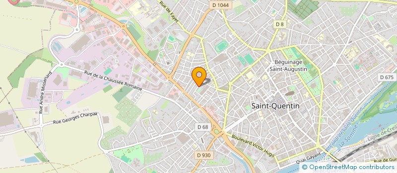 localisation de l'entreprise MADAME ANGELINA SAFIAN à SAINT-QUENTIN