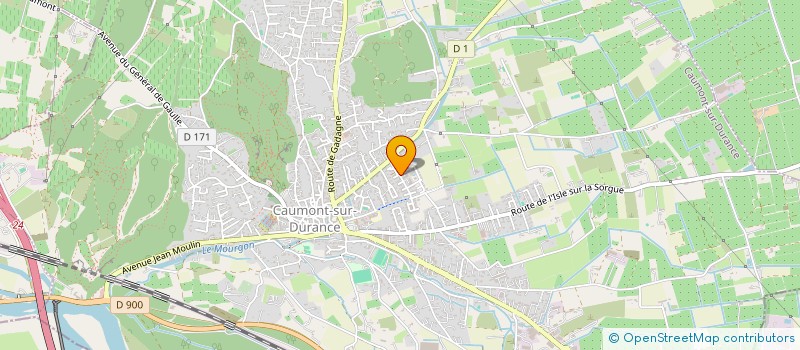 localisation de l'entreprise MADAME ANGELINA SANTIAGO  CAUMONT-SUR-DURANCE