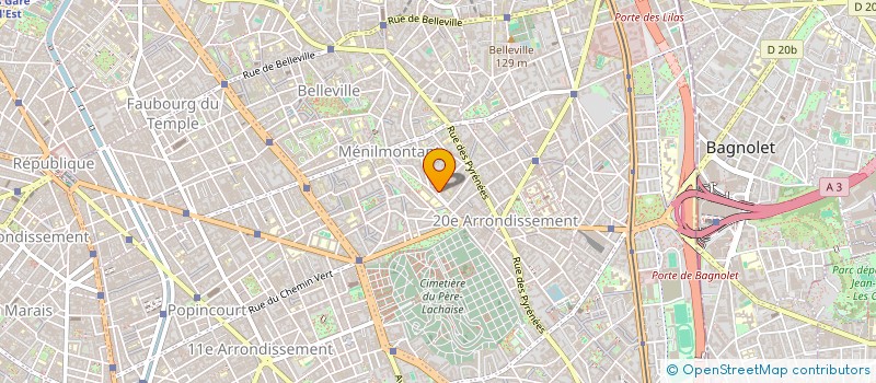 localisation de l'entreprise MADAME ANGELINA SAVOCA  PARIS