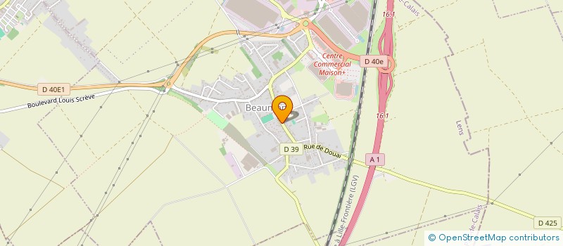 localisation de l'entreprise MADAME ANGELINA SPERANDIO à HENIN-BEAUMONT