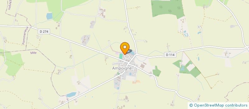 localisation de l'entreprise MADAME ANGELINA VIGANNE  PREE-D'ANJOU