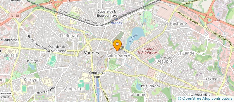 localisation de l'entreprise MADAME ANGELINE AUGERAL à VANNES