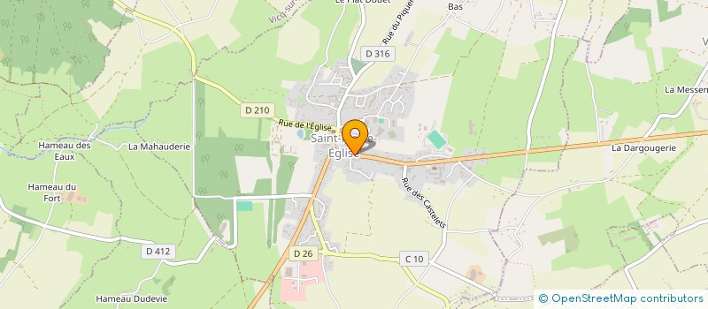 localisation de l'entreprise MADAME ANGELINE BERTOT  SAINT-PIERRE-EGLISE