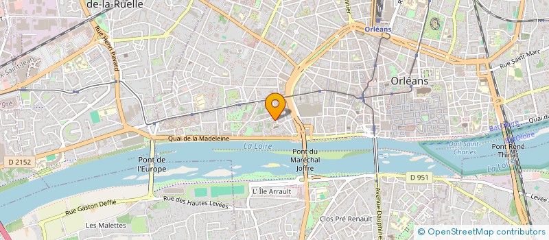 localisation de l'entreprise MADAME ANGELINE BOITELLE  ORLEANS