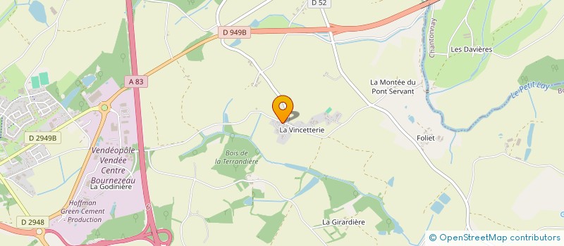 localisation de l'entreprise MADAME ANGELINE BROCHOIRE à BOURNEZEAU