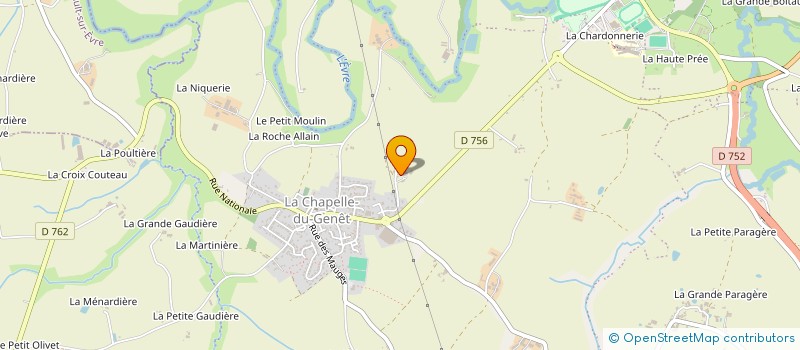 localisation de l'entreprise MADAME ANGELINE CLEMENCEAU à BEAUPREAU-EN-MAUGES