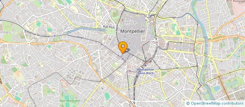 localisation de l'entreprise MADAME ANGELINE CLERMONT à MONTPELLIER