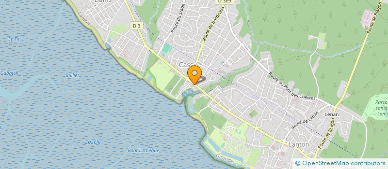 localisation de l'entreprise MADAME ANGELINE CORDONNIER  LANTON