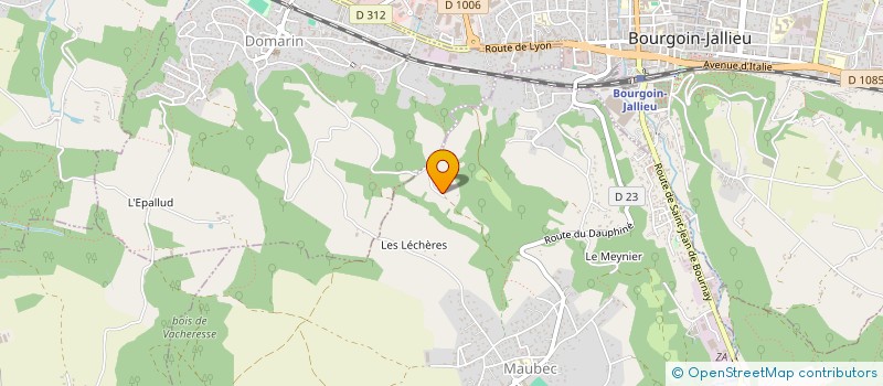 localisation de l'entreprise MADAME ANGELINE CRESTANI  MAUBEC