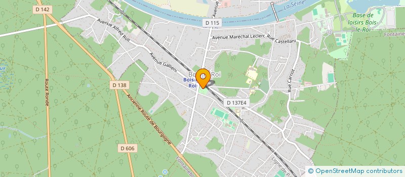 localisation de l'entreprise MADAME ANGELINE DAUDE  BOIS LE ROI