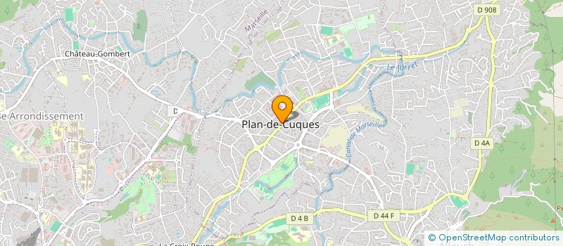 localisation de l'entreprise MADAME ANGELINE DENISART  PLAN-DE-CUQUES