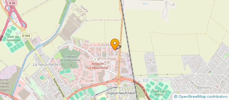 localisation de l'entreprise MADAME ANGELINE DURR  REIMS