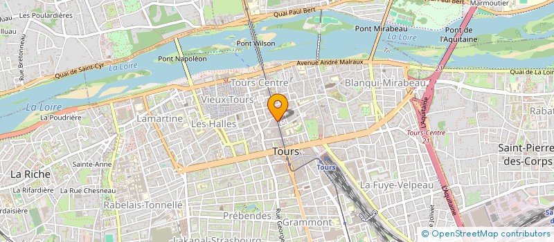 localisation de l'entreprise MADAME ANGELINE DUSSART  BLOIS