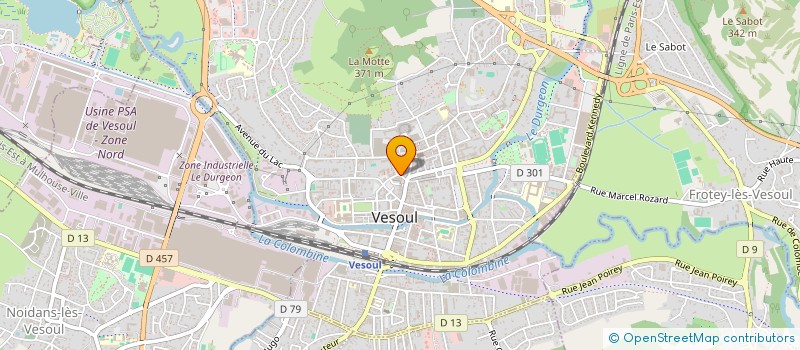 localisation de l'entreprise MADAME ANGELINE ENOCH  VESOUL