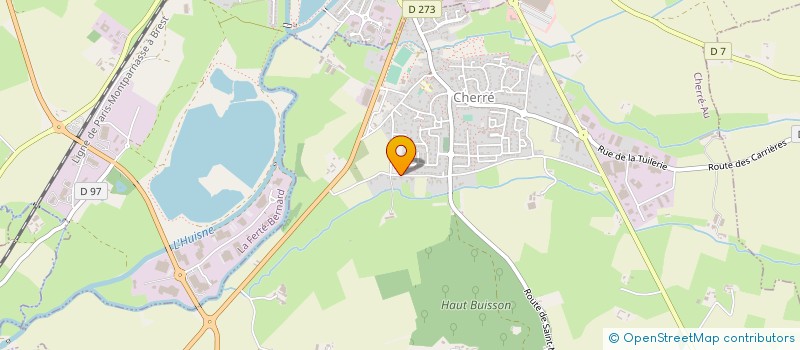 localisation de l'entreprise MADAME ANGELINE ESNAULT  CHERRE-AU